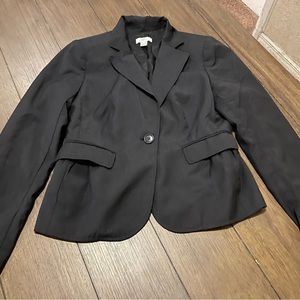 Ann Taylor Loft Pinstripe Blazer Dress Jacket